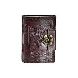 Manufacturer of Leather Celtic Tree Of Life Book Of Shadows in Delhi