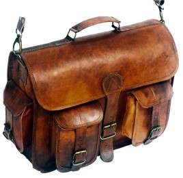 Manufacturer of  Handmade Padded Leather Bag Manufacturers in Rajasthan