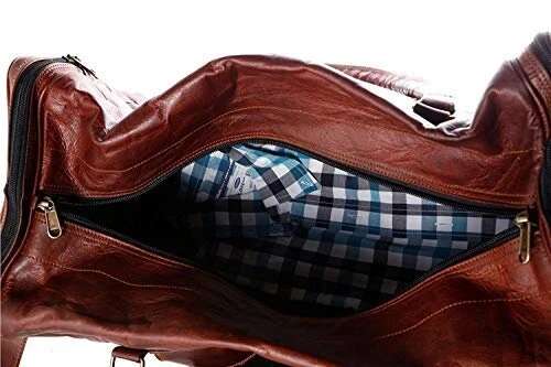  Cuero Bags 30 Inch Large Leather Duffel Travel  (Single Pocket) Manufacturers in Singapore